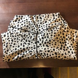 Balance Athletica Ascend Pant size M black/white EUC